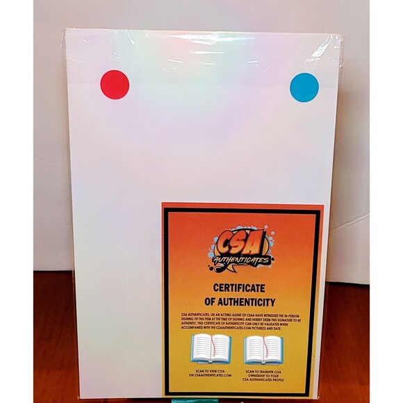 SPIDER-MAN 2 #1 Gamerverse Signed By Cristos Gage w CSA C.O.A. Todd Nauck Cover - Picture 7 of 8